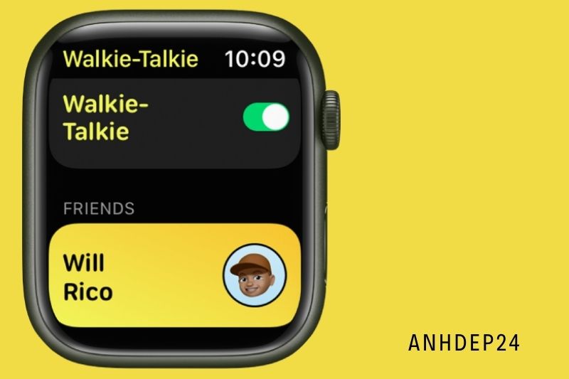 1. Open the Walkie Talkie app for your Apple Watch for the first time.