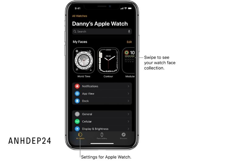 1. Open the Watch app on your iPhone.